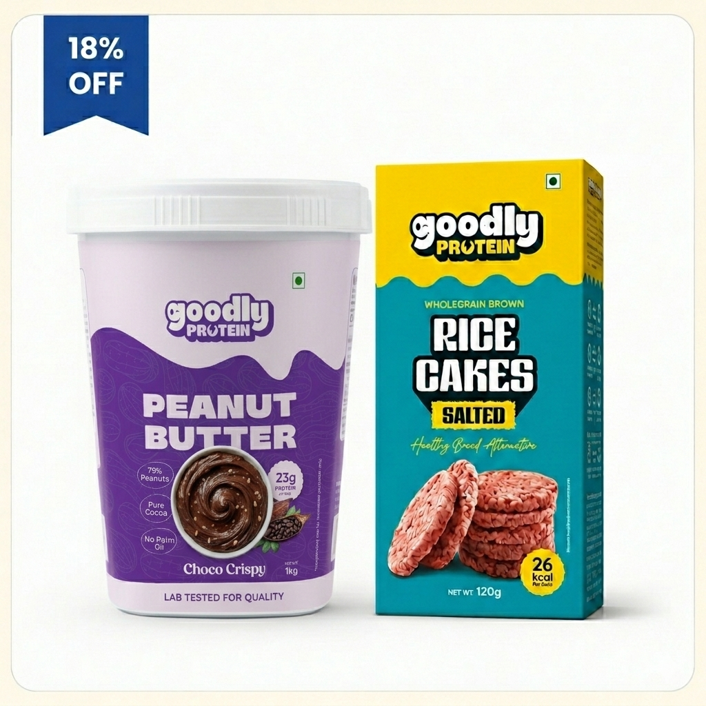 Crispy Peanut Butter + Rice Cake Combo