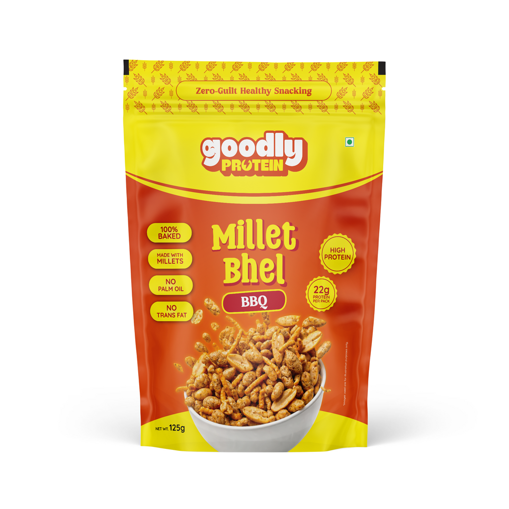 bbq millet bhel